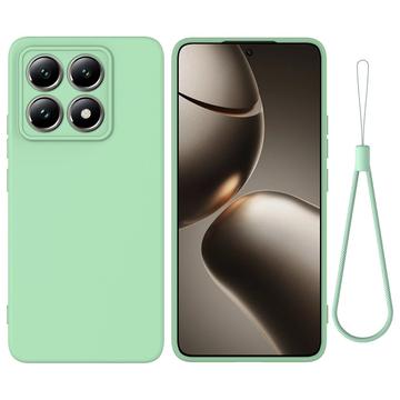 Husă Silicon Xiaomi 14T Pro - Liquid - Verde