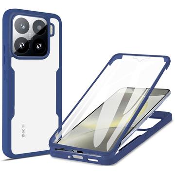 Husă Xiaomi 15 - 360 Protection - Albastru / Clar
