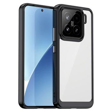 Husă Hibrid Xiaomi 15 - Anti-Shock - Negru