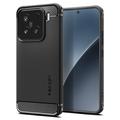 Husă TPU Xiaomi 15 - Spigen Rugged Armor - Negru