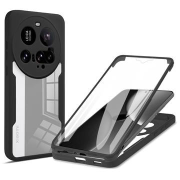 Husă Xiaomi 15 Ultra - 360 Protection - Negru / Clar