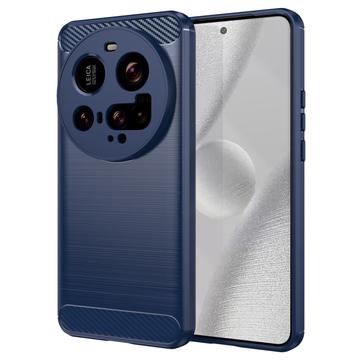 Husă TPU Brushed Xiaomi 15 Ultra - Fibră de Carbon