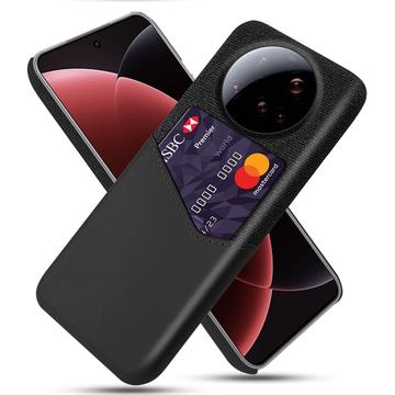 Husă cu Buzunar Card Xiaomi 15 Ultra - KSQ - Negru