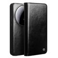 Husă Piele Portofel Xiaomi 15 Ultra - Qialino Classic - Negru