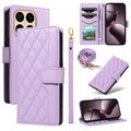 Husa portofel matlasata de lux - Xiaomi 15T - Violet