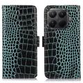 Husă Piele Portofel cu RFID Xiaomi 15T Pro - Crocodile