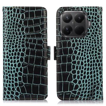 Husă Piele Portofel cu RFID Xiaomi 15T Pro - Crocodile