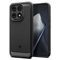 Husă TPU Xiaomi 15T - Spigen Rugged Armor - Negru