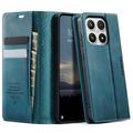 Geantă de portofel cu textură de vițel și blocare RFID Xiaomi 17 Caseme 033 - verde