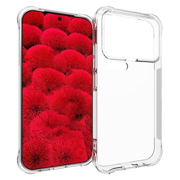 Husă din silicon rezistentă la șocuri Xiaomi 17 Pro Max - Transparent