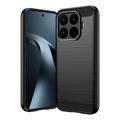 Husă TPU Brushed Xiaomi 17T - Fibră de Carbon