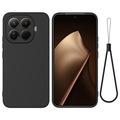 Husă din silicon lichid Xiaomi 17T Pro cu curea de mana