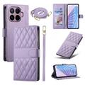 Xiaomi 17T Pro Husă portofel matlasata de lux - Violet