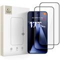 Protector de ecran din sticlă călită Xiaomi 17T Pro Tech-Protect Glass Fit+ - 2 buc. - Negru