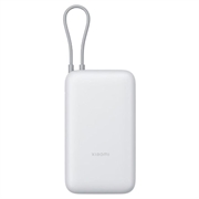 Xiaomi 20000mAh Power Bank cu cablu USB-C integrat 22.5W - Gri deschis