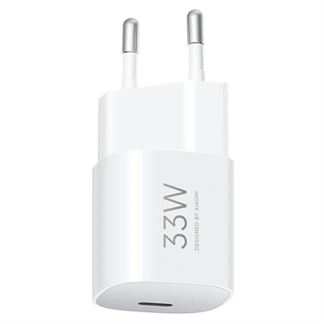 Încărcător USB-C Xiaomi 33W Nano Power - alb