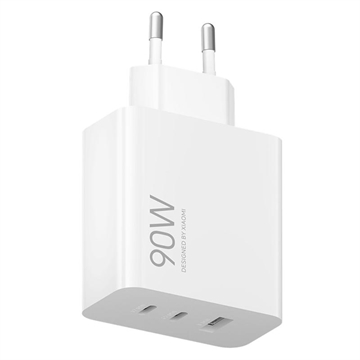 Xiaomi 90W HyperCharge 3-Port Power Adapter - Alb