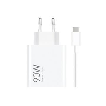 Încărcător de călătorie Xiaomi 90W cu cablu USB-C - alb