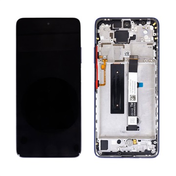 Carcasă Față Și Display LCD 5600030J1700 Xiaomi Mi 10T Lite 5G - Albastru