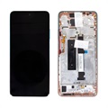 Carcasă Față Și Display LCD 5600050J1700 Xiaomi Mi 10T Lite 5G - Auriu Roze