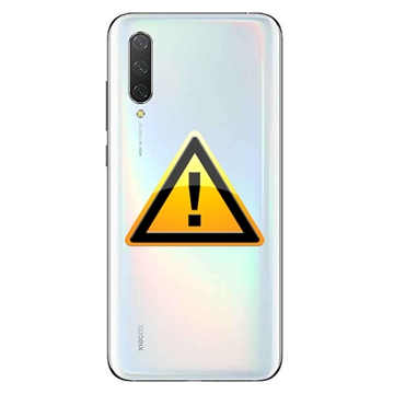 Reparație Capac Baterie Xiaomi Mi 9 Lite - Alb