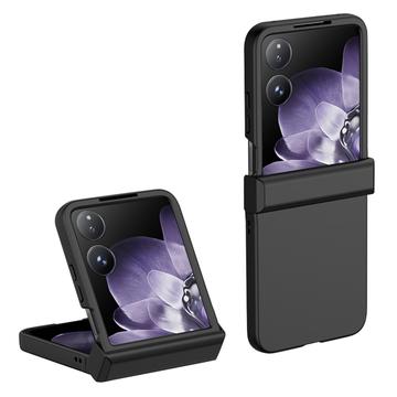 Husă Plastic Cauciucat Xiaomi Mix Flip 2 - Negru