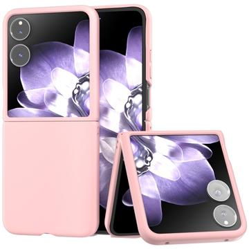 Husă Plastic Cauciucat Xiaomi Mix Flip - Roz