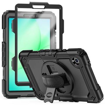 Husă hibridă cu curea Samsung Galaxy Tab A9/A11 Tech-Protect Solid360 - negru