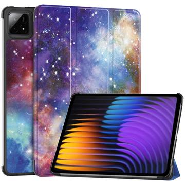 Husă Folio Smart Xiaomi Pad 7/7 Pro - Tri-Fold - Galaxie