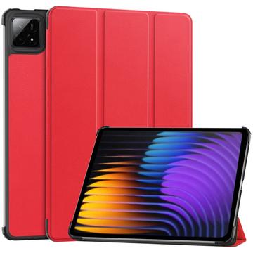 Husă Folio Smart Xiaomi Pad 7, Pad 7 Pro - Tri-Fold - Roșu