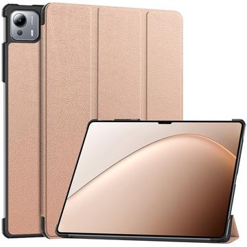 Husă Smart Folio Xiaomi Pad 7 Ultra Tri-Fold - Auriu Roze