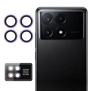 Geam Protecție Obiectiv Cameră Xiaomi Poco F6 Pro - Hat Prince - Violet