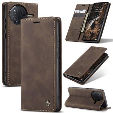 Husă Portofel Xiaomi Poco F7 Ultra/F7 Pro - Caseme 013 - Cafeniu