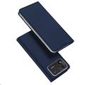 Husă Flip Xiaomi Poco M8 Power Dux Ducis Skin Pro - Albastru