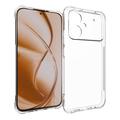 Xiaomi Poco M8 Power Husă din silicon rezistentă la șocuri - Transparent