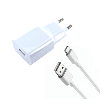 Xiaomi Quick Charger 10W cu cablu USB-C MDY-08 - vrac - alb