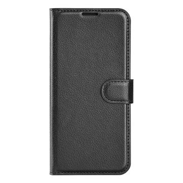 Husă Portofel cu Închidere Magnetică Xiaomi Redmi 12C - Negru