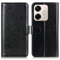Husă portofel cu suport Xiaomi Redmi 13x - negru
