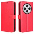 Husă Portofel cu Închidere Magnetică Xiaomi Redmi 14C/14R/Poco C75 - Roșu