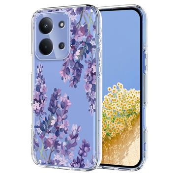 Xiaomi Redmi 15C Husă TPU cu model floral - Glicină