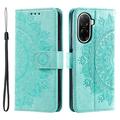 Husă Portofel Xiaomi Redmi A5 4G/Poco C71 - Mandala - Verde