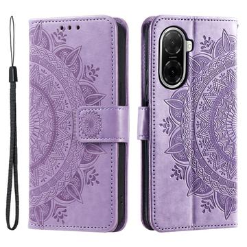 Husă Portofel Xiaomi Redmi A5 4G/Poco C71 - Mandala - Violet