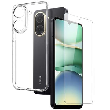 Set de Protecție Xiaomi Redmi A5 4G/Poco C71 - Northjo 2-în-1 - Clar