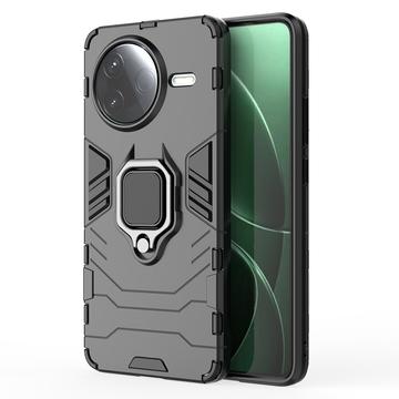 Husă Hibrid Cu Suport Inel Xiaomi Redmi K80/Poco F7 Pro