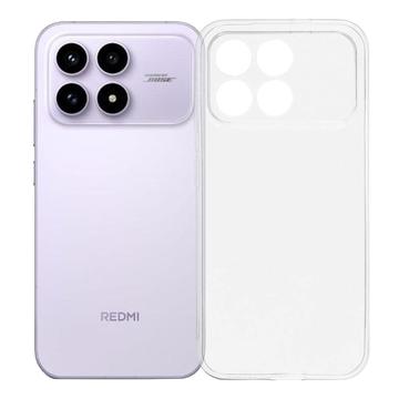 Husă TPU anti-alunecare Xiaomi Redmi K90/Poco F8 Pro - Transparent