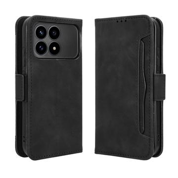 Husă portofel pentru card Xiaomi Redmi K90/Poco F8 Pro - Negru