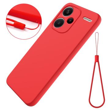 Husă Silicon Xiaomi Redmi Note 13 Pro+ - Liquid - Roșu