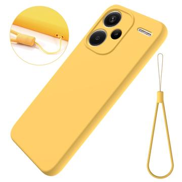 Husă Silicon Xiaomi Redmi Note 13 Pro+ - Liquid - Galben