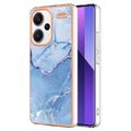 Husă TPU Xiaomi Redmi Note 13 Pro+ - Marble Pattern Electroplated IMD
