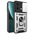 Husă Hibridă Xiaomi Redmi Note 13 cu Inel Rotativ cu Ecran pentru Cameră
